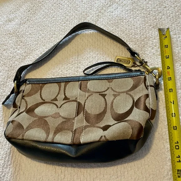 Coach Purse, brown / tan - Picture 5 of 8